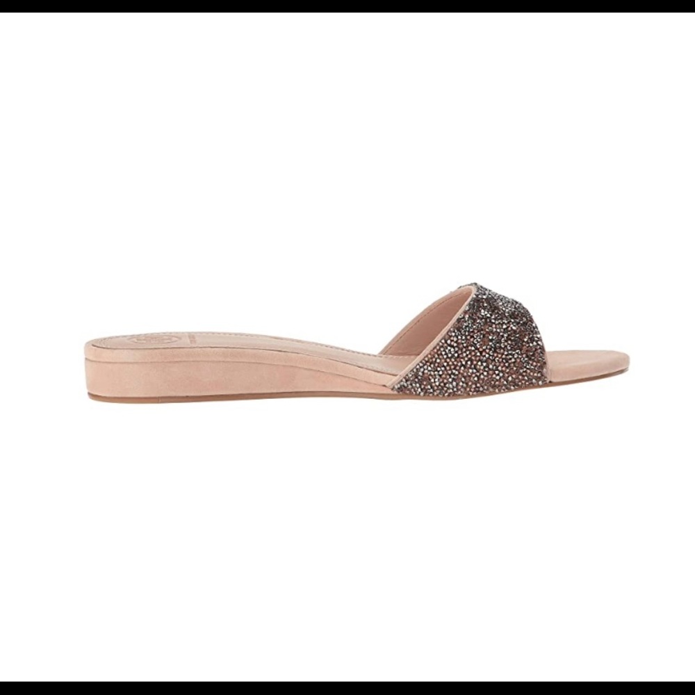 New Tory Burch Elodie Suede Slide - Picture 7 of 16
